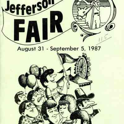 35th Annual Jefferson County Fair August 31 - September 5, 1987