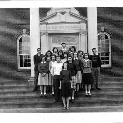 1945 CHS journalism class
