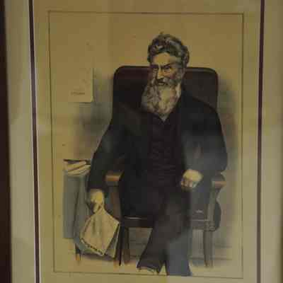 John Brown, leader of the Harpers Ferry insurrection