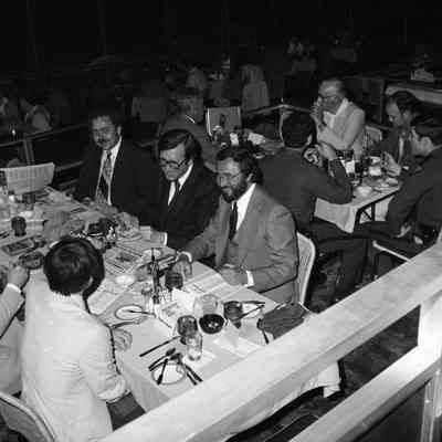 Governor Rockefeller's visit to the Charles Town Race Track