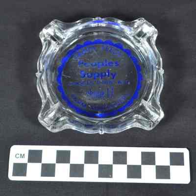 Peoples Supply ashtray
