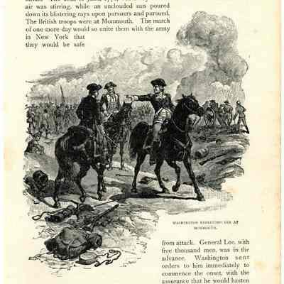 Washington Reproving Lee at Monmouth