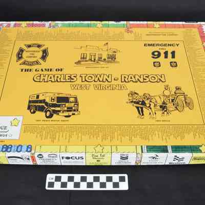 Charles Town and Ranson board game - cover of box