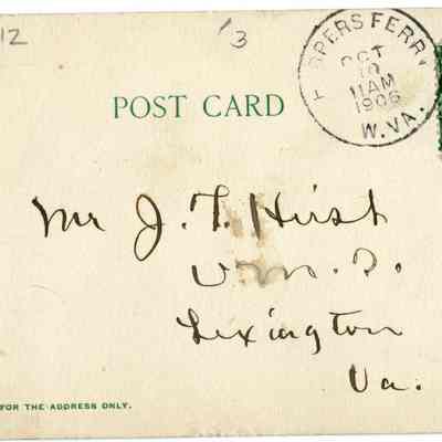 Looking Down the Gap from Jefferson Rock