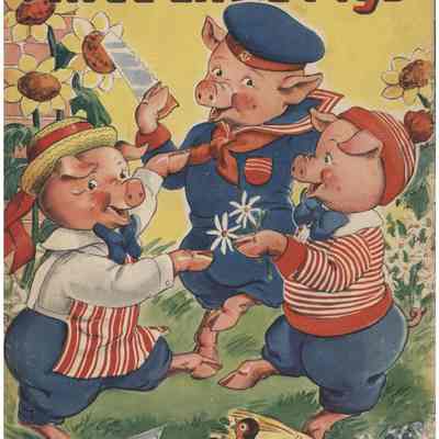 Three Little Pigs Back Cover