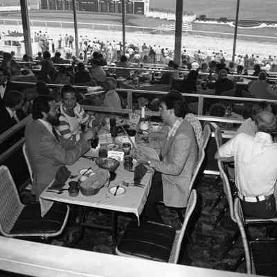 Governor Rockefeller's visit to the Charles Town Race Track