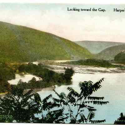 Looking Toward the Gap. Harper's Ferry, W. Va.