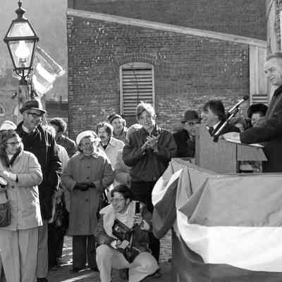 Dedication of Isaac Fouke law office
