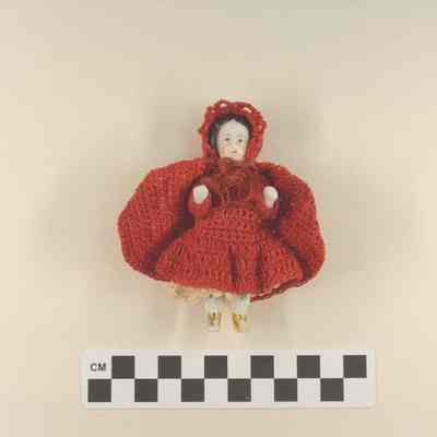 Frozen Charlotte china doll