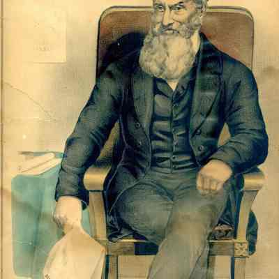 John Brown, leader of the Harpers Ferry insurrection