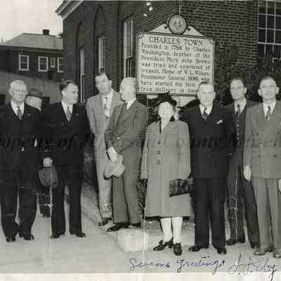 Charles Town historical marker