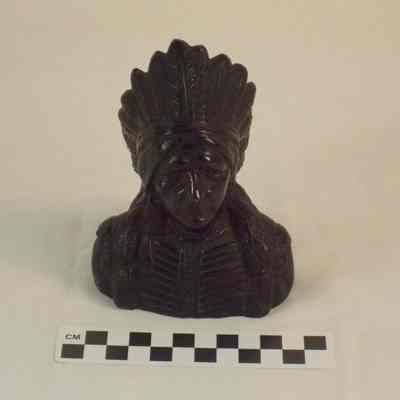 Bust of Chief Powhatan