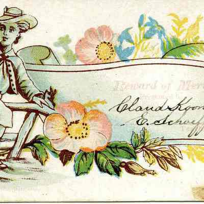 Reward of merit - front