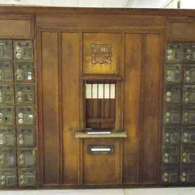 Original old Summit Point postal boxes, 2015: Origformat: Other