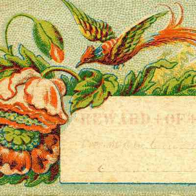 Reward of merit - front