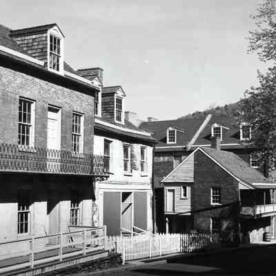 Frederick Roeder's confectionary and Susan Downey house