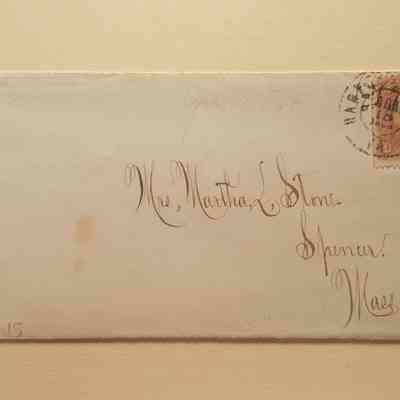 Harpers Ferry Postmark on Envelope