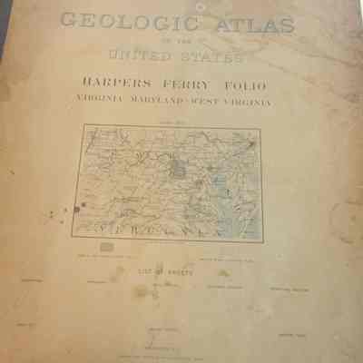 Geologic Atlas of the United States Harpers Ferry Folio
