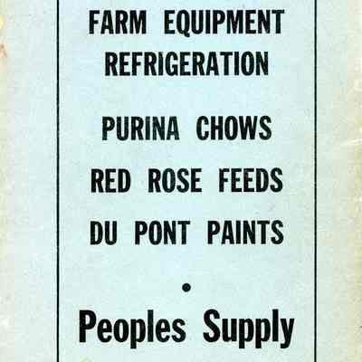 3rd Annual Jefferson County Fair Back Cover