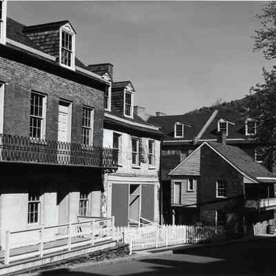 Frederick Roeder's confectionary and Susan Downey house