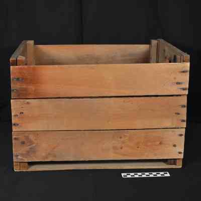 20th century wooden apple box