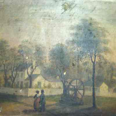 Meeting at the town well