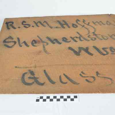 Shipping crate (partial)