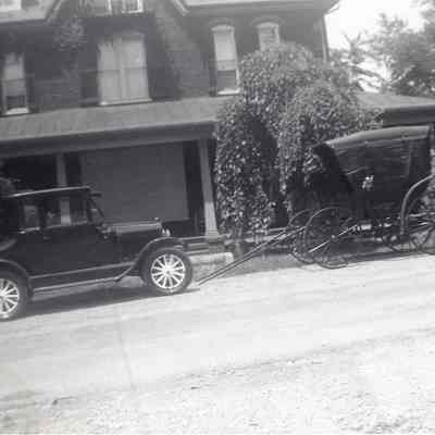 Jenkins home on 3rd Avenue, Ranson, 1945