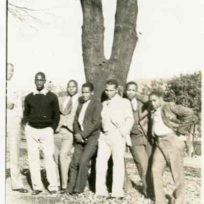 Unidentified young men, possibly Storer College