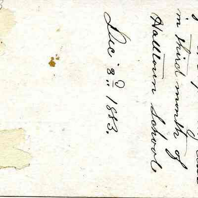 Reward of merit - back