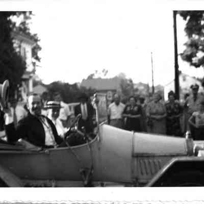 James Lockhart in the Charles Town Sesquicentennial Parade - Fall, 1951