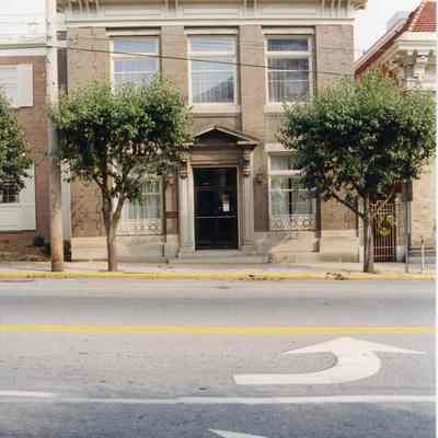 Bank of Charles Town Trust Office, Jun 27, 1999; site excavation Nov 1, 1999