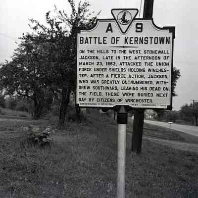 Battle of Kernstown historical marker