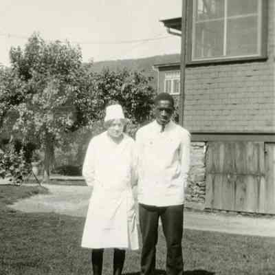 Unidentified man and woman, possibly Storer College