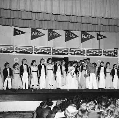 Show at Wright Denny School in 1949