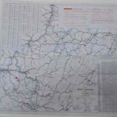 West Virginia Road Map and Motorists' Guide
