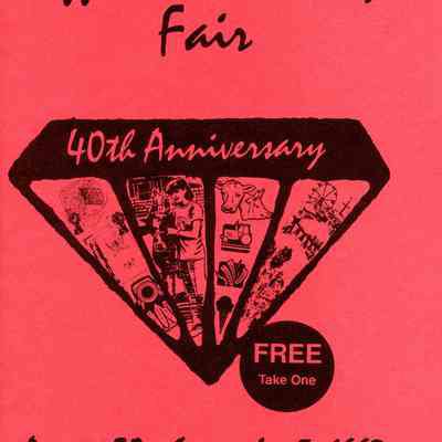 40th Jefferson County Fair August 30 - September 5, 1992