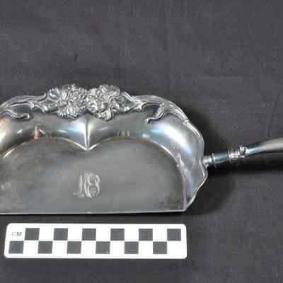 Silver plated crumber