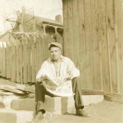 Unidentified man, possibly Storer College