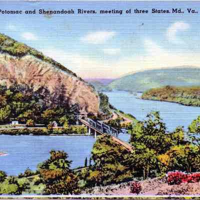 Junction of the Potomac and Shenandoah Rivers