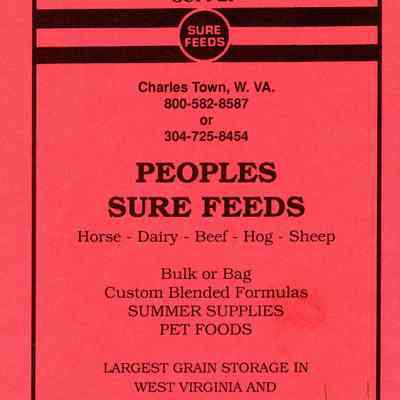 Jefferson County Fair 40th Anniversary Back Cover