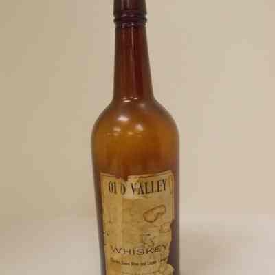 Old Valley Whiskey bottle