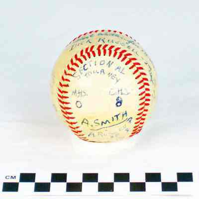 Regulation baseball from sectional tourney