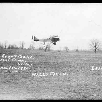 Scout Plane at Wall's field