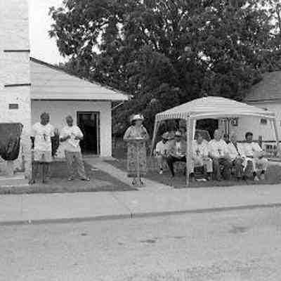 Dedication ceremony, tribute to Martin Delany at Star Lodge, August 7, 1999