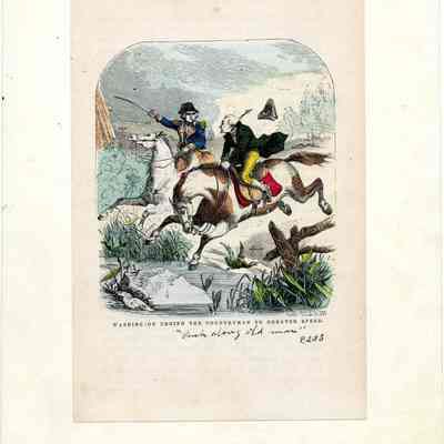 Washington Urging the Countrymen to Greater Speed