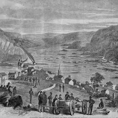 Harper's Ferry, as evacuated by the Confederate Troops