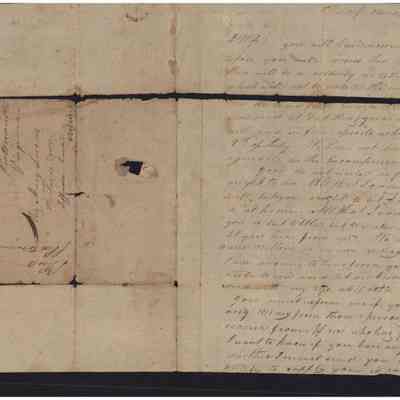 LF4a Two-letters in one from Edward Lucas, p 1, envelope info
