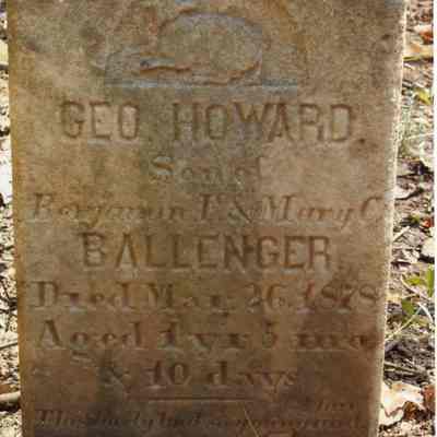 Kabletown Churchyard gravestone