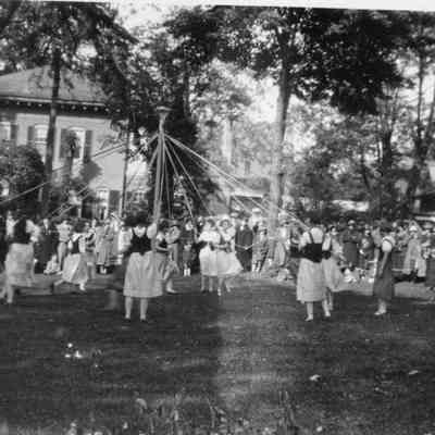 May Pole dance, May 25, 1925